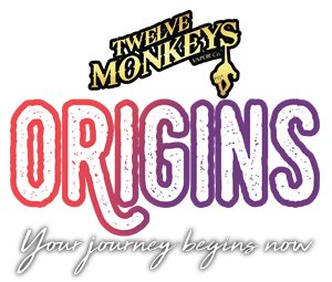 Twelve Monkeys Origins E-liquid Shortfills Logo