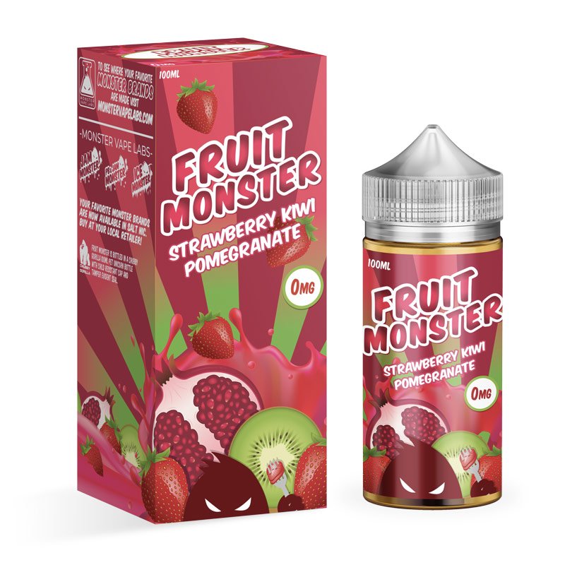 Fruit Monster e liquid Strawberry Kiwi Pomegranate