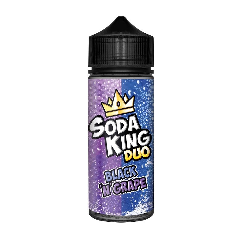 Soda King Duo Black N Grape UK Front