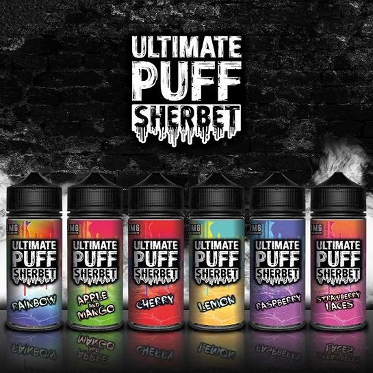 Ultimate Puff Sherbet eLiquid Range UK