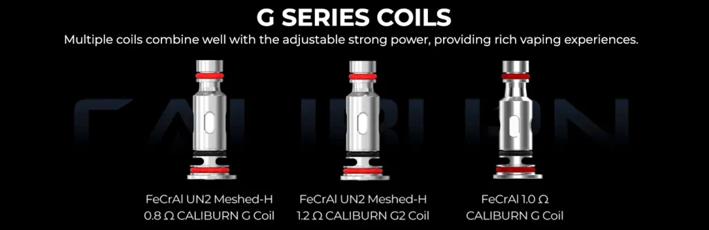 Uwell Caliburn G & G2 Pod Coils Series Variations Uwell Caliburn G & G2 Pod Coils Series Variations