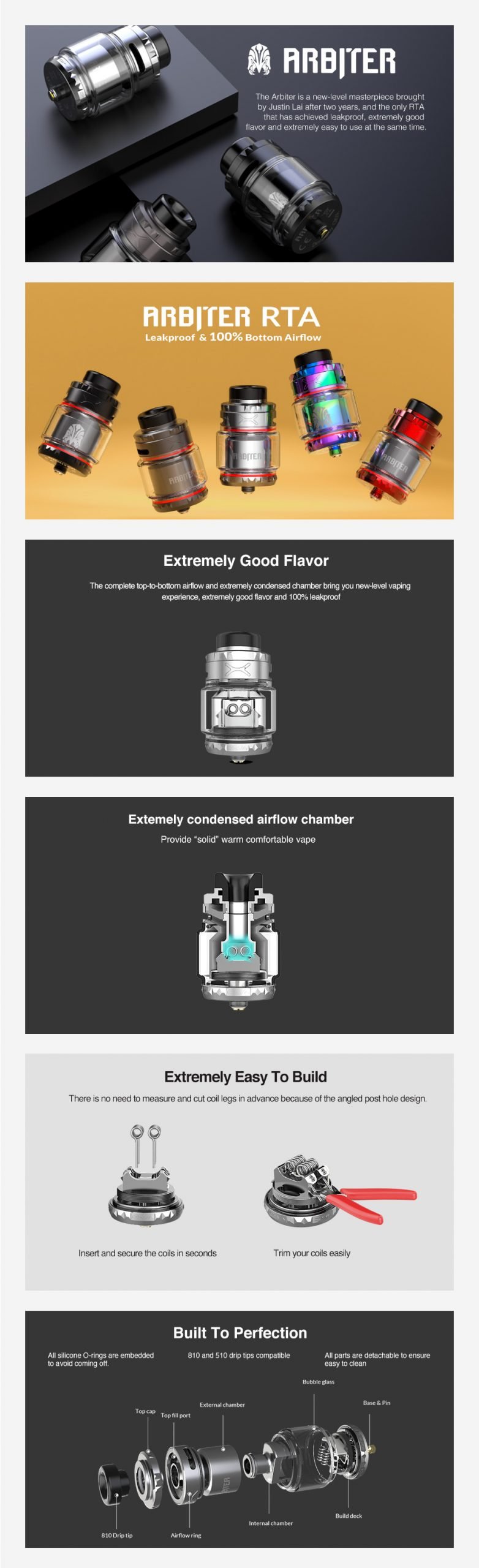 OXVA Arbiter RTA UK Features