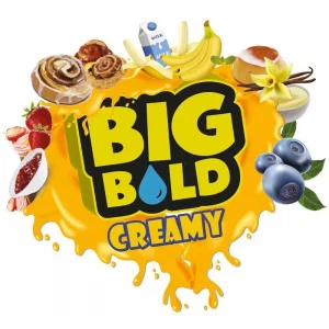 Big Bold Creamy eLiquid Range 100ml Logo