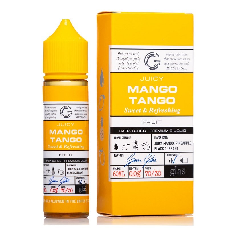 Glas Basix Mango Tango Vape Juice