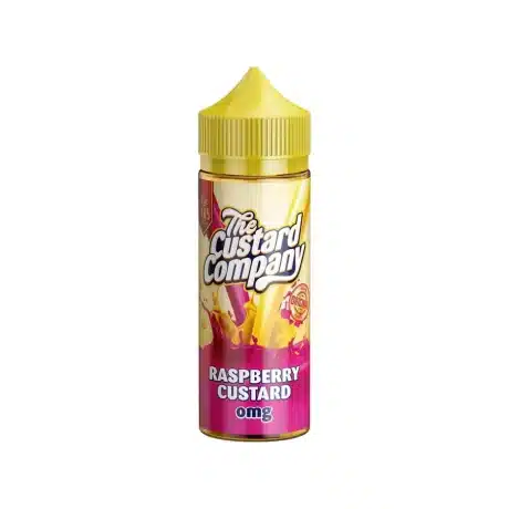 The Custard Company E-Liquid Range 100ml Raspberry Custard