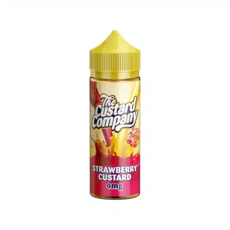 The Custard Company E-Liquid Range 100ml Strawberry Custard