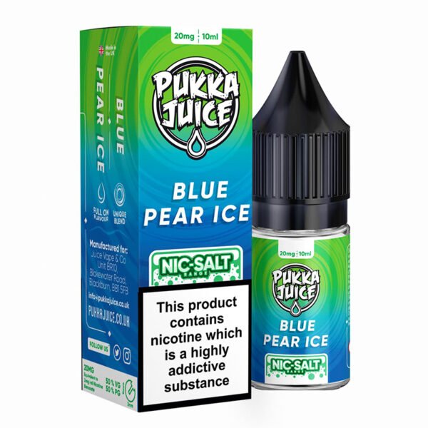 Pukka Juice Blue Pear Ice Nic Salt