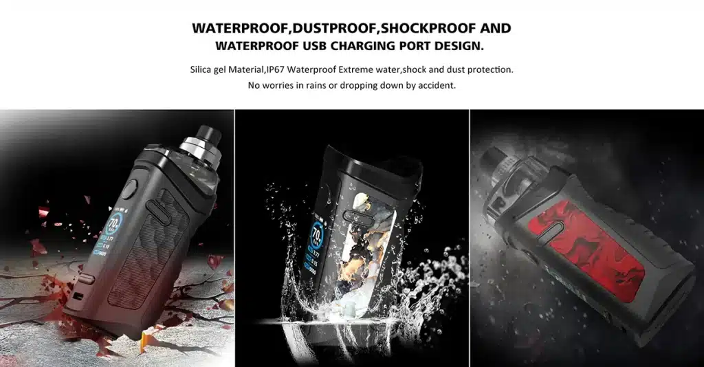VandyVape Jackaroo Pod Kit IP67 Rating VandyVape Jackaroo Pod Kit IP67 Rating