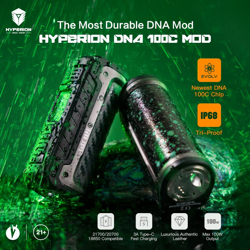 Lost Vape Hyperion DNA 100C Mod UK