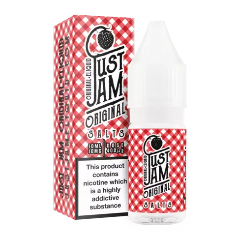 Just Jam Nic Salts 10mg - Original