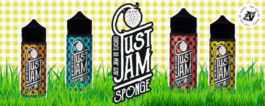 Just Jam Sponge E-Liquid Banner