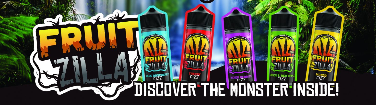 Fruit Zilla E-liquid Banner