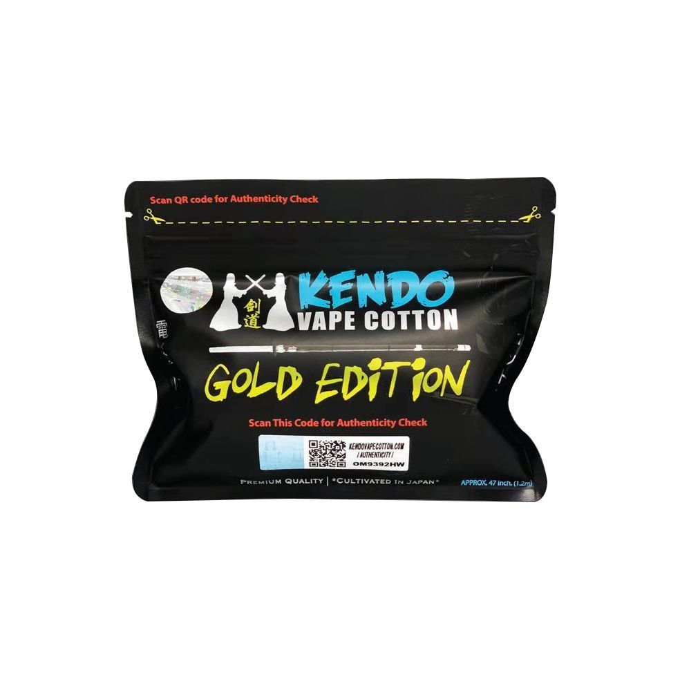 Kendo-Vape-Cotton-Gold-Edition-Cheap