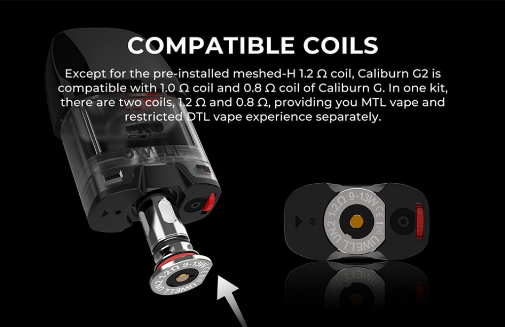 Uwell-Caliburn-G2-Pod-Vape-Kit-Compatible-Coils