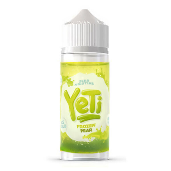 yeti-frozen-pear-100ml-eliquid-shortfill-cheap-uk