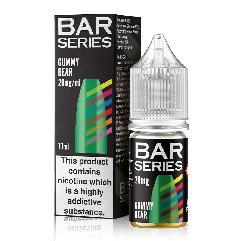 Bar Series Nic Salts E-Liquid Gummy Bear
