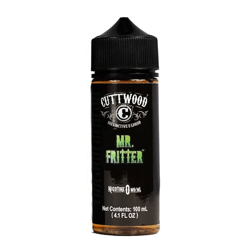 Single bottle of Cuttwood Mr. Fitter flavour shortfill in 100ml.
