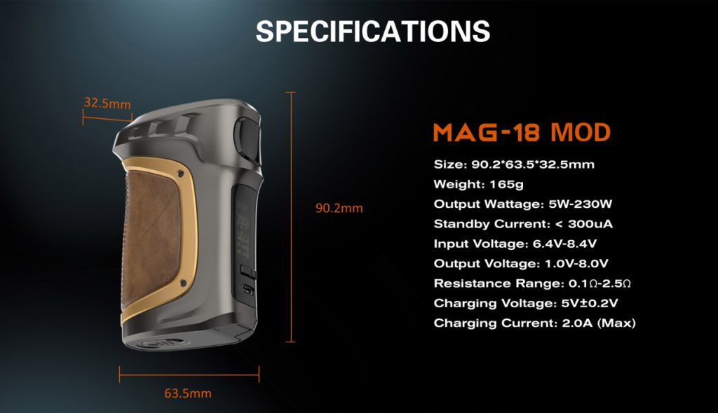 SMOK-MAG-18-230W-Mod-Specs
