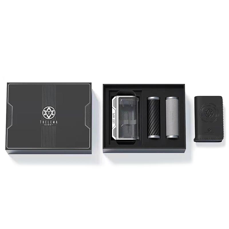 Lost Vape Thelema Quest 200W Mod GIFT BOX EDITION Silver