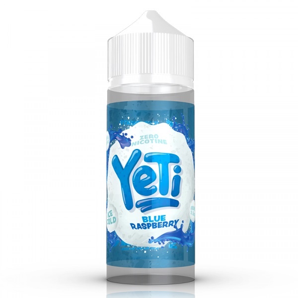 Yeti Ice Cold E-Liquid Range 100ml Blue Raspberry