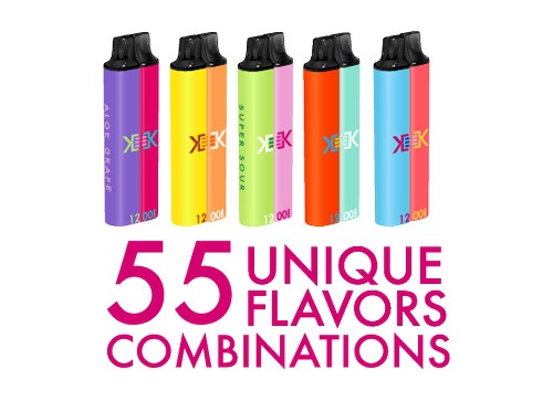 Element Klik Klak Passion Disposable Vape Flavour Combinations