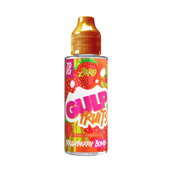 Gulp Fruits Strawberry Bomb E-liquid