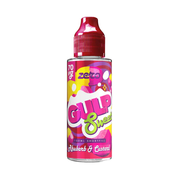 Gulp Sweets Rhubarb & Custard E-liquid