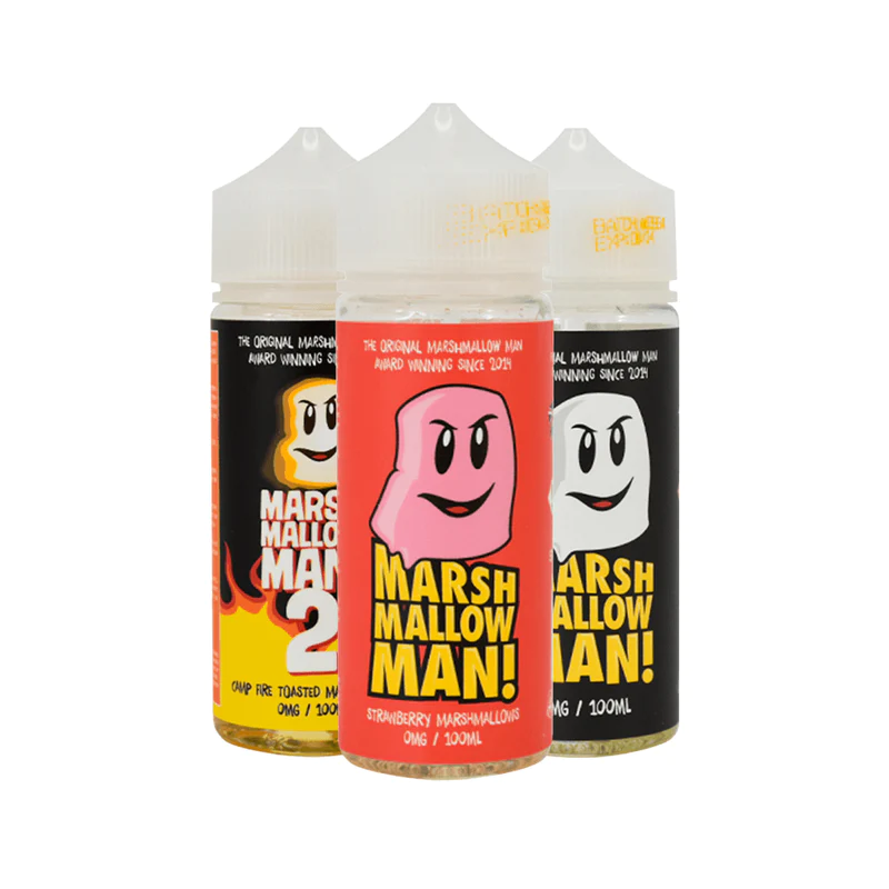 Marina Vapes Marshmallow Man E-liquid 100ml Shortfill