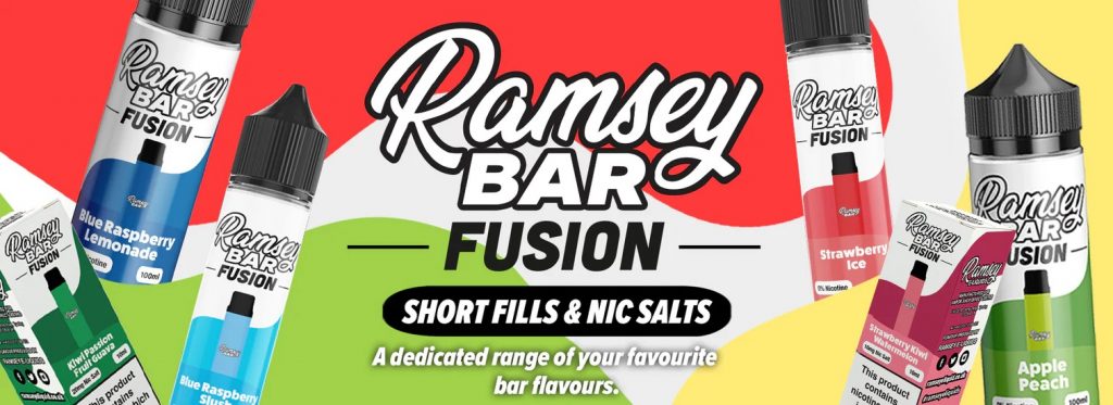 Ramsey Bar Fusion Nic Salt Banner