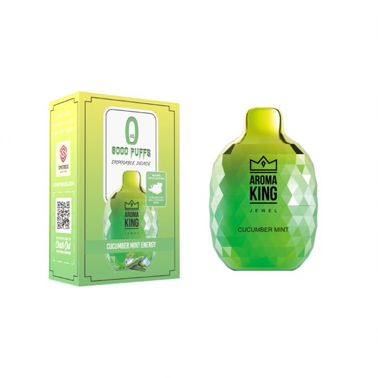 Aroma King Jewel 8000 Disposable Vape Cucumber Mint