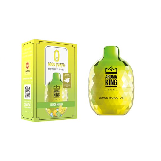 Aroma King Jewel 8000 Disposable Vape Lemon Mango
