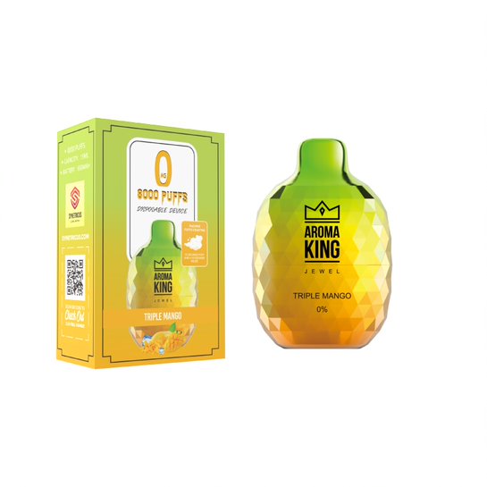 Aroma King Jewel 8000 Disposable Vape Triple Mango