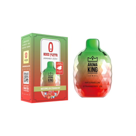 Aroma King Jewel 8000 Disposable Vape Watermelon Strawberry