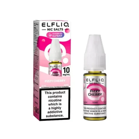 Elf Bar Elfliq Nic Salts 10ml Fizzy Cherry