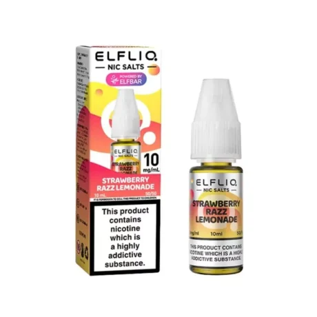 Elf Bar Elfliq Nic Salts 10ml Strawberry Razz Lemonade