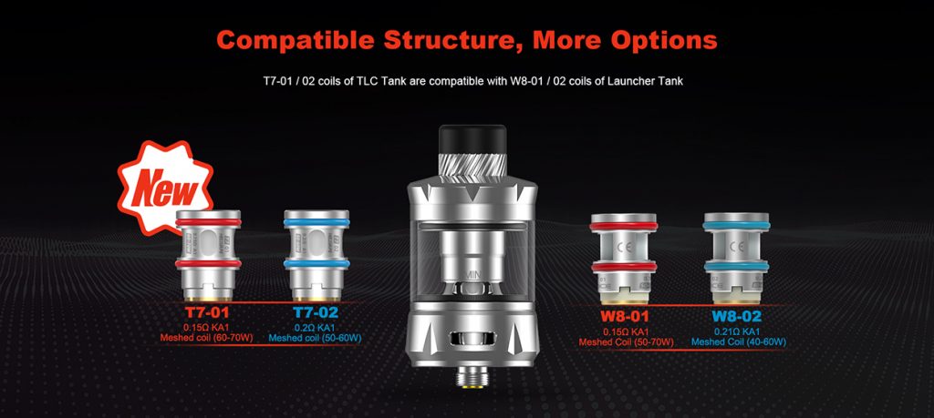 Hellvape TLC Sub Ohm Tank Compatible Coils