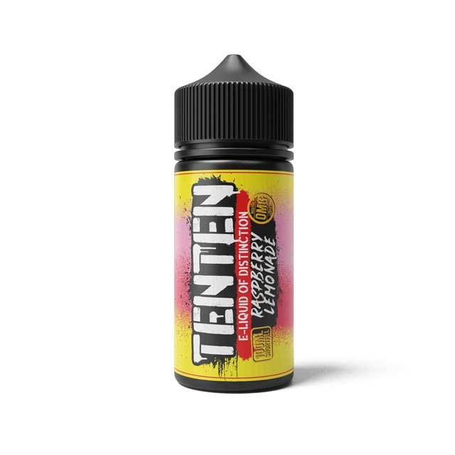Ten Ten E-liquid 100ml Shortfill Raspberry Lemonade