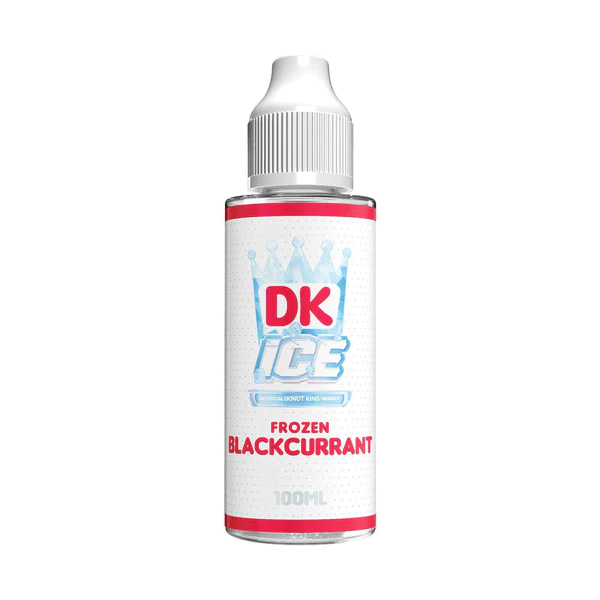 Donut King Ice E-liquid 100ml Shortfill Frozen Blackcurrant