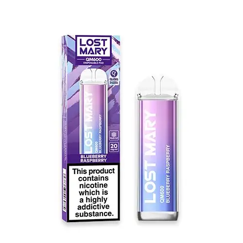 Lost Mary QM600 Disposable Vape Blueberry Raspberry
