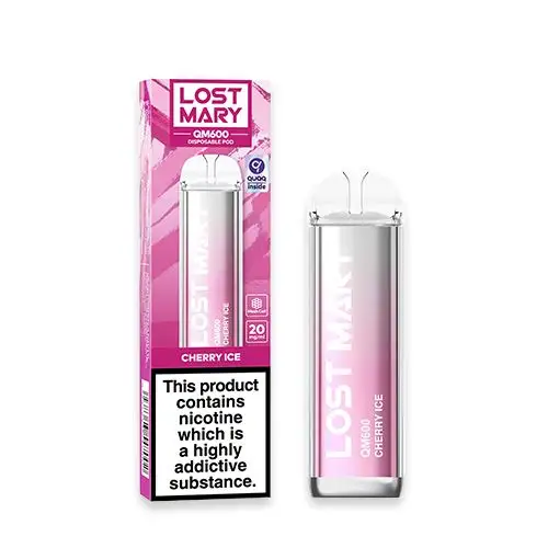 Lost Mary QM600 Disposable Vape Cherry Ice