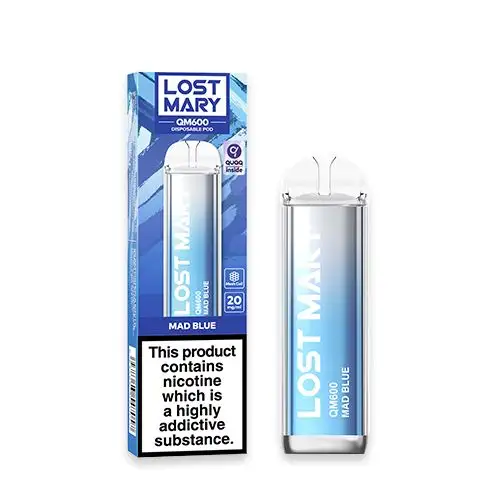 Lost Mary QM600 Disposable Vape Mad Blue