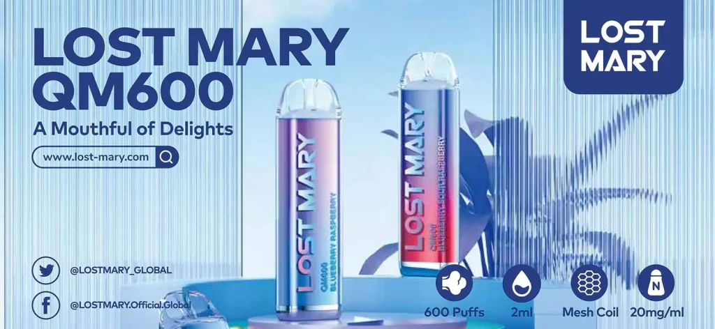 Lost Mary QM600 Disposable Vape Promo