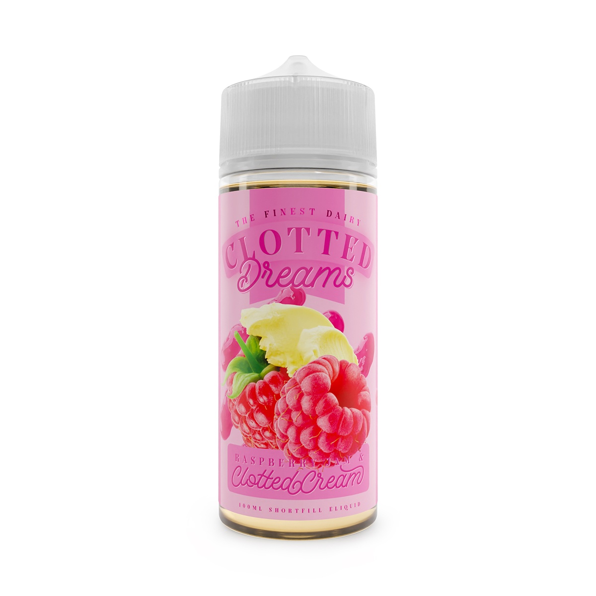 Clotted Dreams E-liquid 100ml Shortfill Raspberry Jam & Clotted Cream