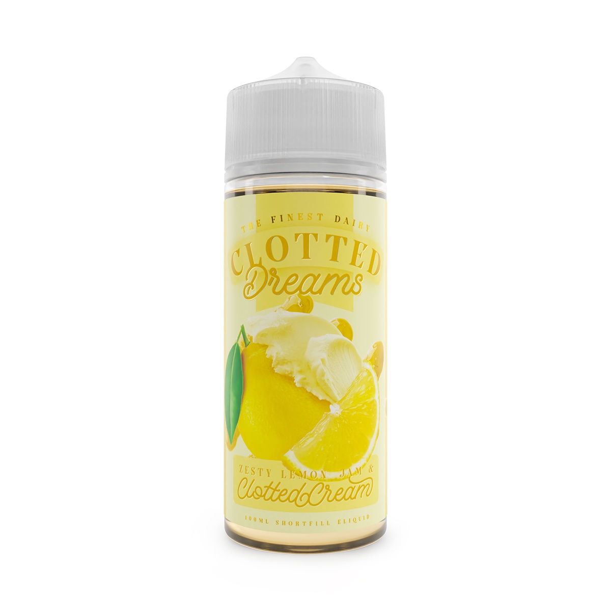 Clotted Dreams E-liquid 100ml Shortfill Zesty Lemon Jam & Clotted Cream