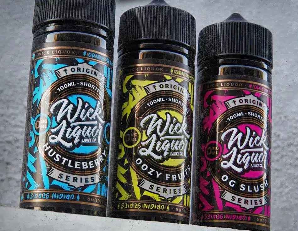 Origin E-liquid by Wick Liquor 100ml Shortfill Promo