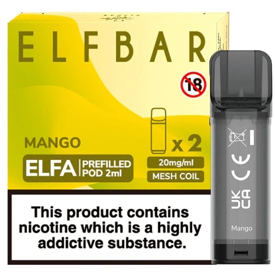 Elf Bar Elfa Prefilled Pods 2ml Mango