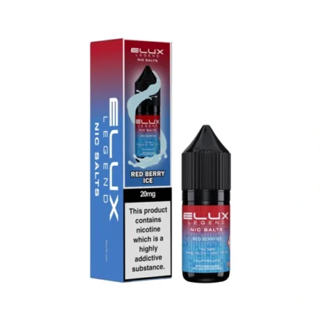 Elux Legend Nic Salts 10ml Red Berry Ice