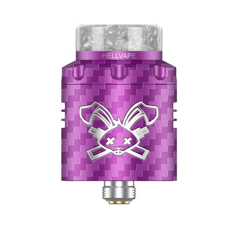 HellVape Dead Rabbit V3 RDA Purple Carbon Fiber