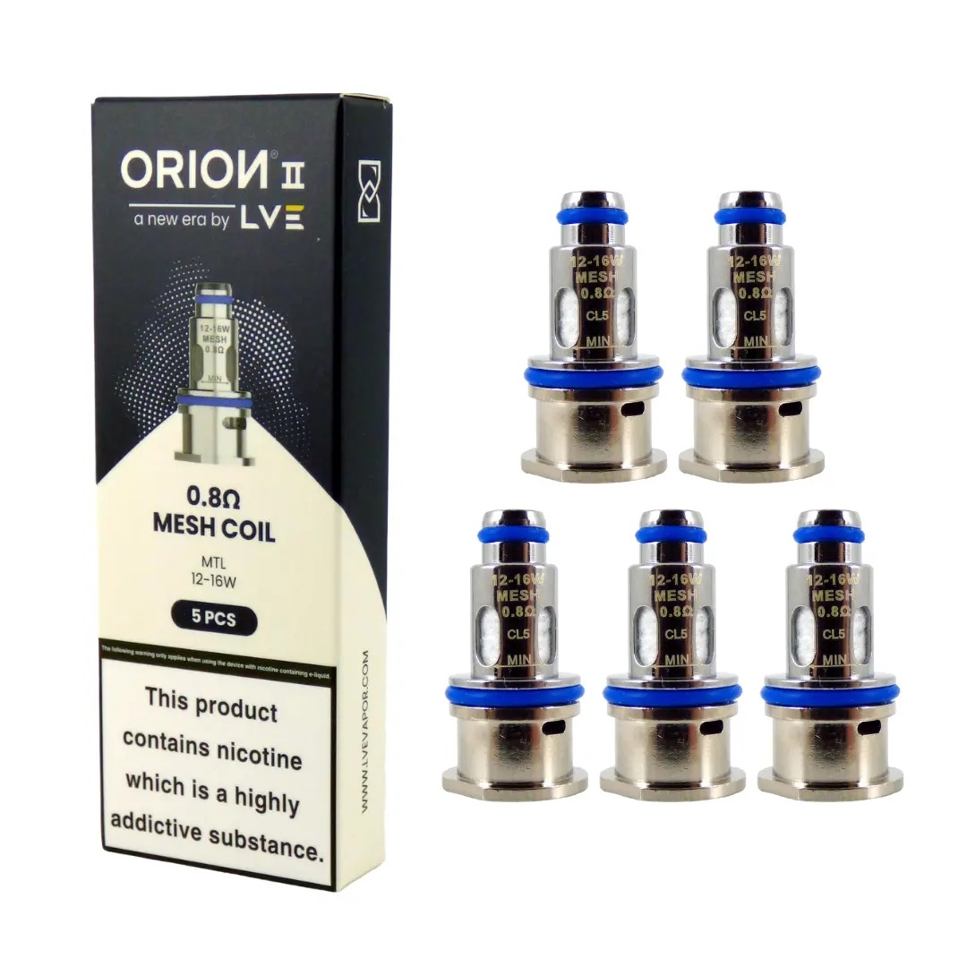 LVE Orion II Replacement Coils 0.80 Mesh