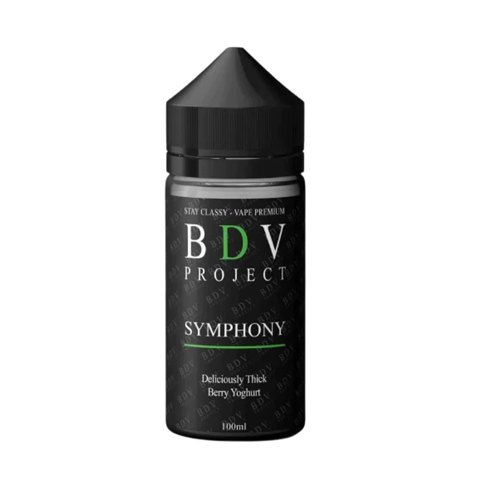 BDV Project E-liquid 100ml Shortfill Symphony